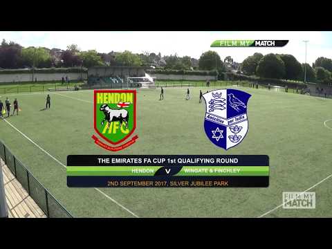 Hendon 1 v Wingate & Finchley 1 - FA Cup Sep 2, 2017