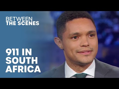 Calling 911 in South Africa - Between The Scenes | The Daily Show Throwback