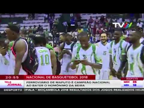 Moçambique Ferroviário de Maputo é campeão nacional de basquetebol 2018