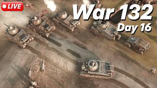 🔴 FOXHOLE AIRBORNE // WAR 132 - DAY 16 // WARDEN FRONTLINE // LIVE GAMEPLAY