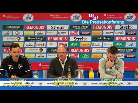 25.10.2020  Die wohl kürzeste Pressekonferenz in Neustrelitz