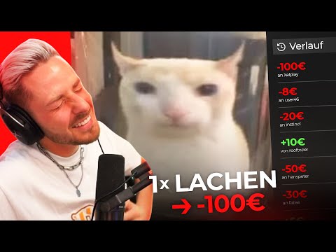 If I laugh, I'll DOUBLE your TWITCH DONATION (big minus for me :((( )