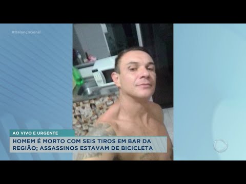 Homem foi morto com seis tiros em bar de Brodowski