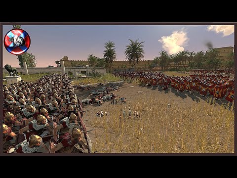 EPIC BATTLE OF TITANS!!  Rome 2 siege