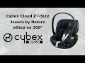 миниатюра 0 Видео о товаре Автокресло Cybex Cloud Z i-Size (0-13 кг),  FE Jewels of Nature (Синий)