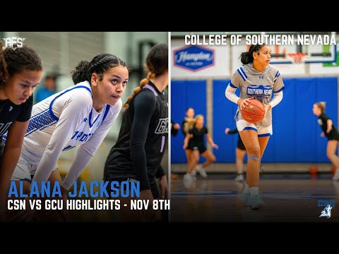 Alanna Jackson Game Highlights – CSN vs Grand Canyon University Club (11-8-2025)