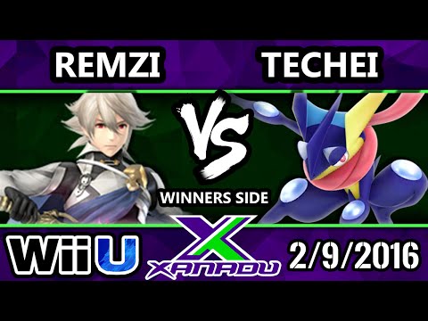 S@X 136 - EZG | Remzi (Corrin) Vs. Techei (Greninja) SSB4 Touranment - Smash Wii U - Smash 4