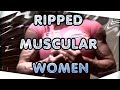 Ripped Female Bodybuilder Flexing Her Muscles Female Bodybuilder Fbb Female Fitness