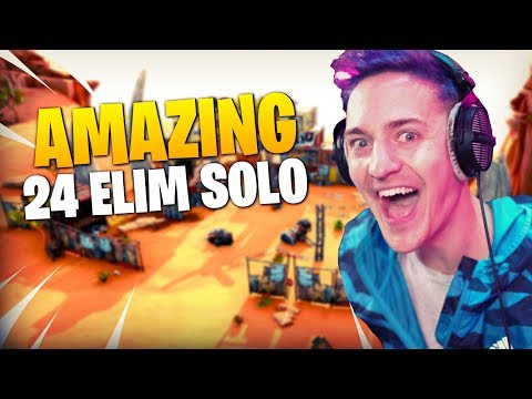 忍者は、ロビー全体を破壊する！...24エリムソロ (Ninja Destroys The Entire Lobby!! 24 Elim Solo)