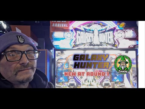 Our first time playing Galaxy Hunter: LAI 's newest Coin Pusher at Round 1