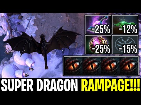 SUPER DRAGON RAMPAGE 87% BLACK DRAGON CD DRAGON KNIGHT 7.28 | DOTA 2