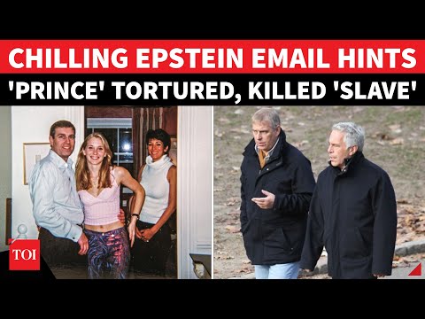 UK Royal Andrew Tortured Woman? Epstein's GF Maxwell Did This... | CHILLING Email In New DOJ Dump