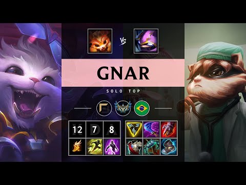 Gnar Top vs Kennen - BR Challenger Patch 25.17