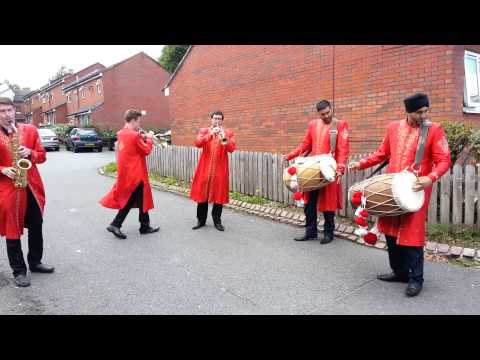 Wedding Band (kind of) - Drums and Trumpets.