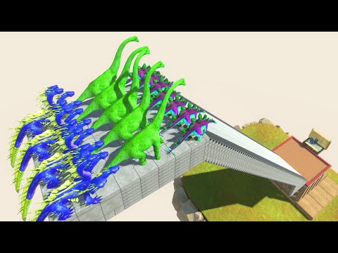 All Units Fall Into Quicksand Trap #2 - Animal Revolt Battle Simulator