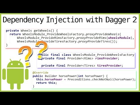 Dagger 2 Tutorial Part 1 WHAT IS DEPENDENCY INJECTION Android Studio Tutorial