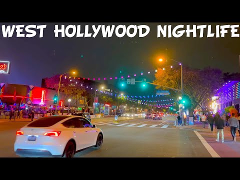 Bar Hopping Around West Hollywood California (West Hollywood Nightlife)