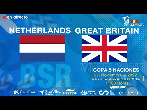 5 Nations Cup Madrid 2022 | Partido 5 | Países Bajos - Gran Bretaña