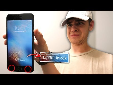 UNLOCK ANY IPHONE WITH A SECRET BUTTON! *IOS 11 SECRET* | David Vlas