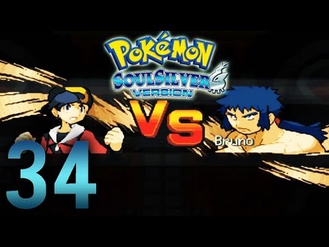 Let's Play Pokemon Soul Silver Part 34 - (german/Deutsch) - Top 4 Bruno