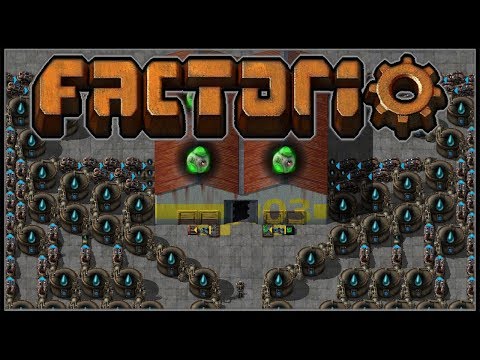 Factorio Recursion Recursion #7 - Nuclear Robot Swarm