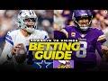 Cowboys at Vikings Betting Preview: FREE expert picks, props [NFL Week 11] | CBS Sports HQ
