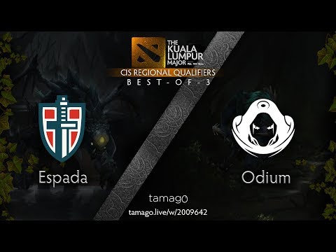 Espada vs Odium Game 3 (Bo3) | The Kuala Lumpur Major Regional Qualifiers