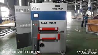 MÁY CHÀ NHÁM THÙNG CAO CẤP SHENGSHING