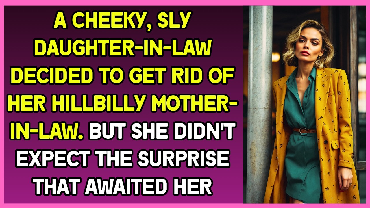 Sly Daughter-in-Law Planned to Get Rid of Her Mother-in-Law. But She Didn't Expect Such a SURPRISE