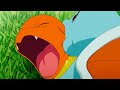 Squirtle Bites Charmander Meme