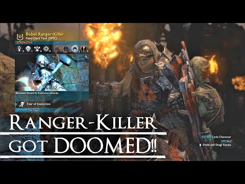 Shadow of War: Middle Earth™ Unique Orc Encounter & Quotes #28 RANGER-KILLER DOOMED!