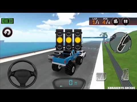 Drive for Speed Simulator: BigFood Monster Truck Driving Levels 1 to 6 Race Mode - Android GamePlay