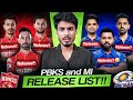 IPL 2026 My Punjab Kings And MI Possible Release Players List Cric Point