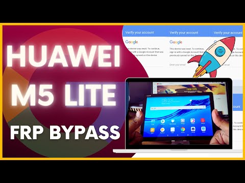 Huawei Mediapad M5 Lite FRP Bypass
