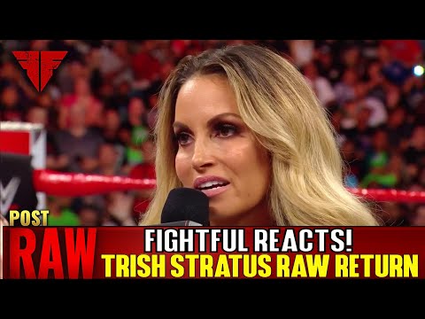 Trish Stratus Makes Surprise Appearance On Raw In Toronto