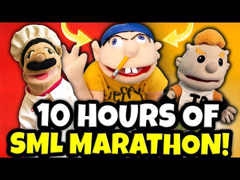 *10 HOURS* OF SML MARATHON! (FUNNIEST JEFFY VIDEOS)