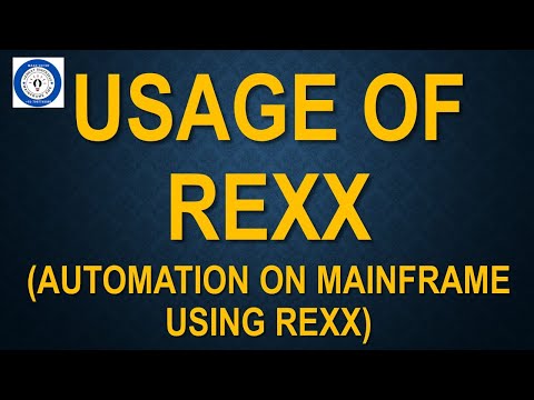 Usage of REXX | Automation on Mainframe Using Rexx| Mainframe