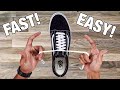 How To Tie Shoe Lace In 1 SECOND Easy Tutorial