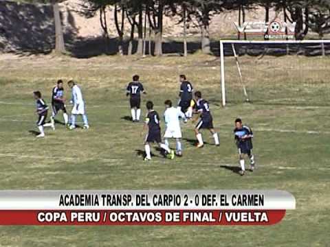 A.T. DEL CARPIO 2 - 0 DEF. EL CARMEN COPA PERU ETAPA PROVINCIAL - Visión Deportiva 2013 TVT Canal 39