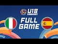 Semi Finals Italy V Spain Full Basketball Game FIBA U18 EuroBasket 2025
