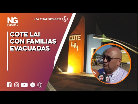 NGFEDERAL - COTE LAI CON FAMILIAS EVACUADAS - CHACO