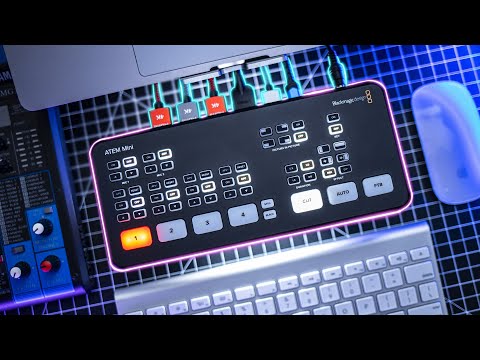Multi Camera Podcasts, Livestreams, & Zoom Calls - ATEM Mini Review & Workflow