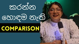 Comparison is the downfall