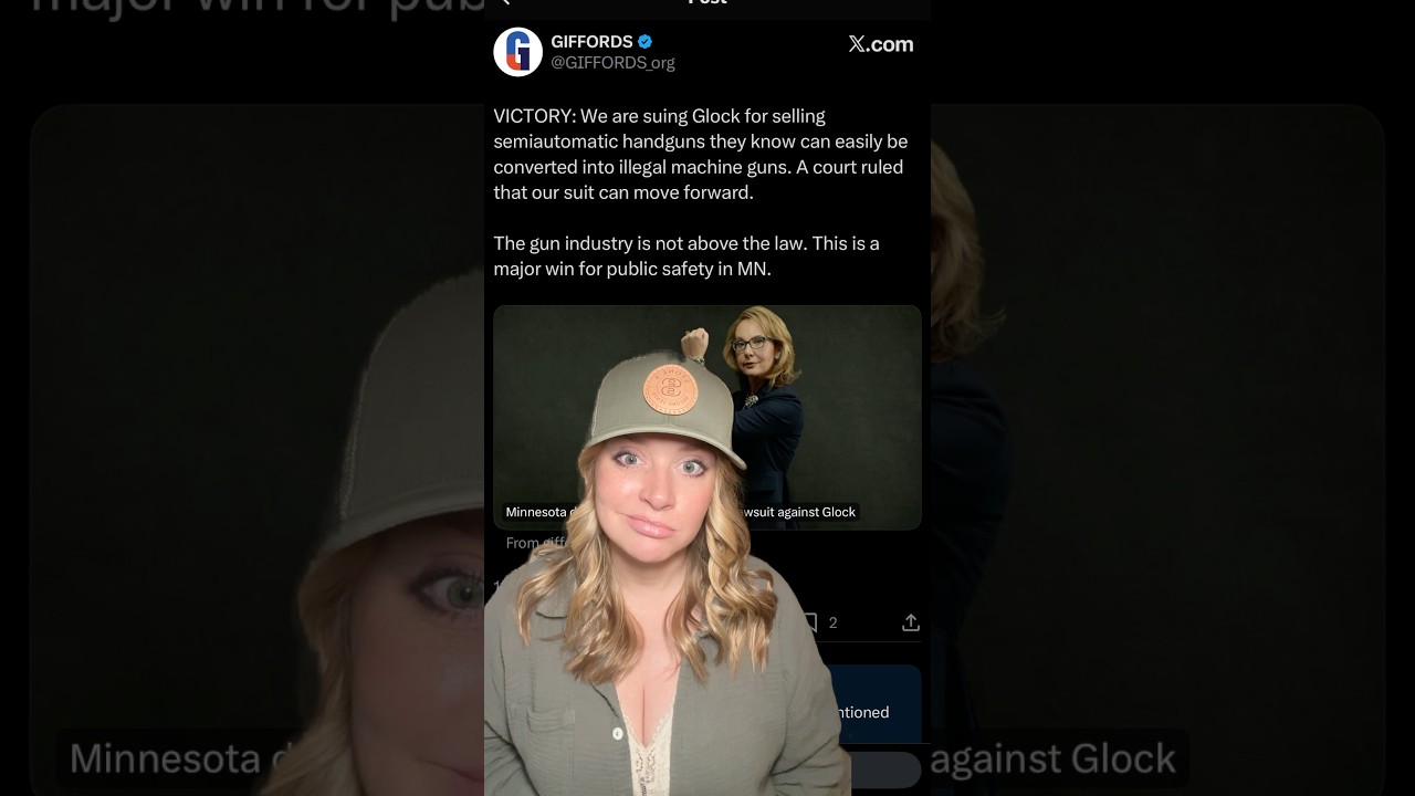 Gun Grabbers Celebrate Approval To Sue Glock AGAIN… #shortsfeed #2ndamendment #shortsvideo #shorts