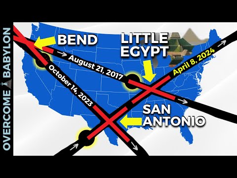 7-Year Solar Eclipse Triple X Prophetic Warning for America [2017 2023 2024]