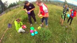 preview picture of video 'Творческий конкурс с шариками. Веломарафон Весёлые горы 30 августа 2014 года'