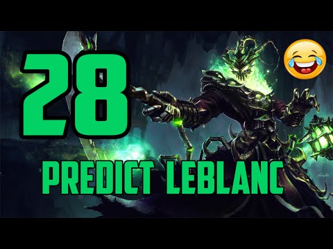 Thresh Predicted Leblanc│Funny Plays