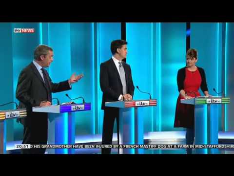 Leaders' Debate - Nigel Farage On HIV And The NHS