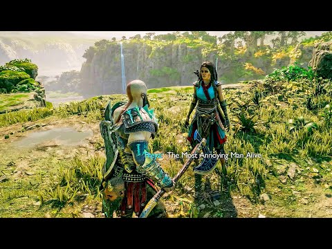 God of War Ragnarok - Freya says Mimir is the most Annoying Man Alive