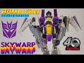 Transformers Studio Series 113 Bumblebee Movie Voyager Class Skywarp Review Transformers 2024